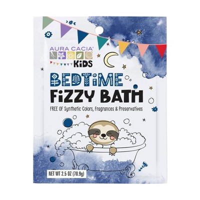 Aura Cacia Bedtime Kids Fizzy Bath Powder - 2.5oz