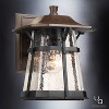 Urban Ambiance Luxury Rustic Outdoor Wall Light,  11.25"H x 8.5"W,  Coffee Bronze Finish, UHP1071 - 2 of 4