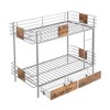 NicBex Twin XL Bunk Bed Metal Frame Bed Frame with 2 Drawers, Guardrails and Ladder, No Box Spring Required, Space Saving - 3 of 4