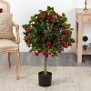 HomeStock  3 ft. Artificial Tree in Pot for Indoor/Outdoor - 3 of 3