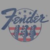 Boy's Fender Stars and Stripes Logo Pull Over Hoodie - 2 of 4