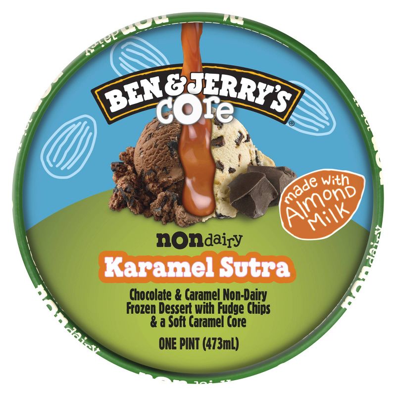 Ben &#38; Jerry&#39;s Non-Dairy Karamel Sutra Chocolate &#38; Caramel Frozen Dessert - 16oz, 6 of 7
