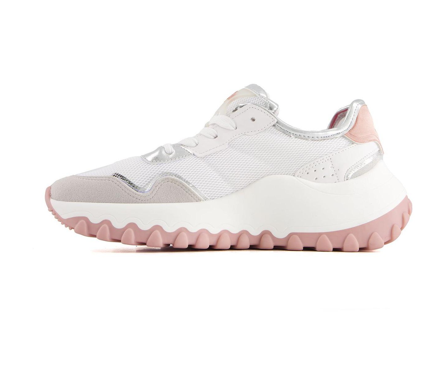 Женские кроссовки Andrea Casual Athletic Sneakers 66525 White, цвет: Белый — фото 3