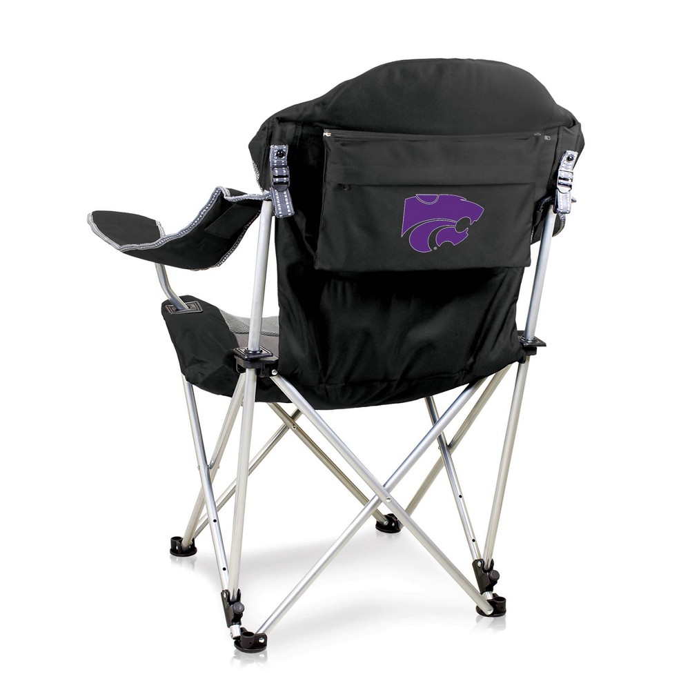 NCAA Kansas State Wildcats Reclining Camp Chair with Head Support