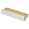 YNXARIA White Full - Sized Wooden Bed Frame: Storage Headboard, 2 Drawers Included - 4 of 4
