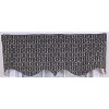RLF Home 100% Cotton Sassari Regal With Poly/Cotton Ivory lining Rod Pocket Valance 50" x 15" Iron - 3 of 4