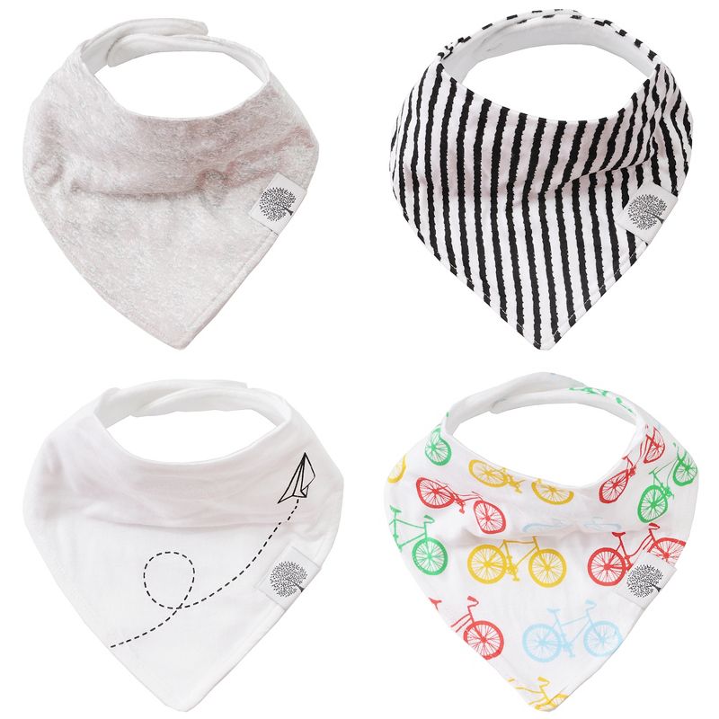 Parker Baby Co. Bandana Drool Bibs 4 Pack, 1 of 8
