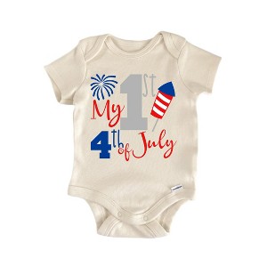My 1st 4th Of July - Baby Boy Girl Clothes Infant Onesie® Funny Cute GS1 - 1 of 1