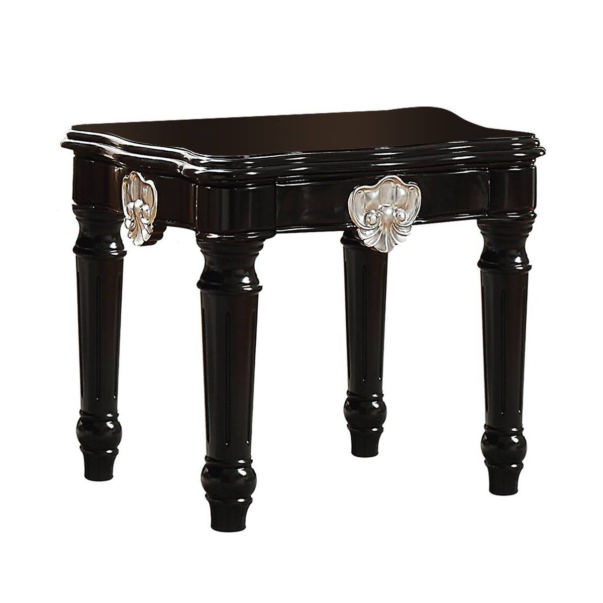 Acme Furniture Ernestine Accent Table Black - thumbnail 6