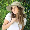 Solaris Wide Brim Sun Hat with Neck Flap - UV Protection for Men & Women - 3 of 4