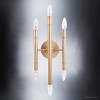 Urban Ambiance Luxury Mid-Century Modern Wall Sconce,  16''H x 7''W,  Brushed Brass Finish, ULB2230 - 3 of 4