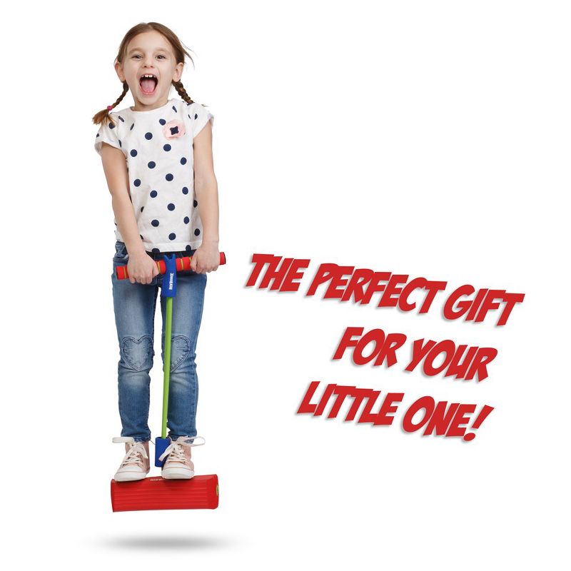New Bounce Foam Pogo Stick Jumper Safe for Kids, Bouncy Toy, Fun Foam Hopper, 2 of 4