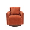 NicBex 360 Degree Accent Swivel Chair with Soft Adjustable Backrest Comfy Chair Lounge Chair for Living Room, Reading Room - 4 of 4