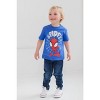 Marvel Avengers Spidey and His Amazing Friends Hulk Iron Man Spider-Man 4 Pack T-Shirts Toddler - 2 of 4