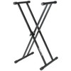 Quik Lok T-20BK X Stand for Keyboard. Single Tier Double Brace - 4 of 4