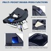 Anti-Theft Travel Sling Bag, Crossbody Chest Bag for Men & Women, Black Secure Shoulder Pouch - 3 of 4