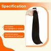 Jessie's Wig 10-24 Inch U Tip Hair Extensions Human Hair For Women Thin Hair Straight #2 dark brown 50S/Pack - 3 of 4