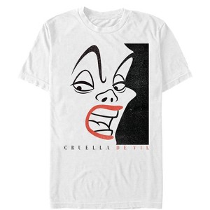 Men's One Hundred and One Dalmatians Modern Cruella T-Shirt - 1 of 4