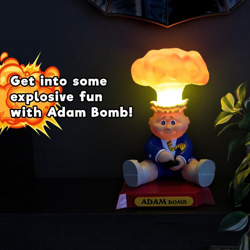 Toynk Garbage Pail Kids Adam Bomb Figural Mood Light | 10 Inches Tall, 4 of 7