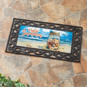 Evergreen Sassafras Tropical Beach Hello Summer Switch Mat Insert