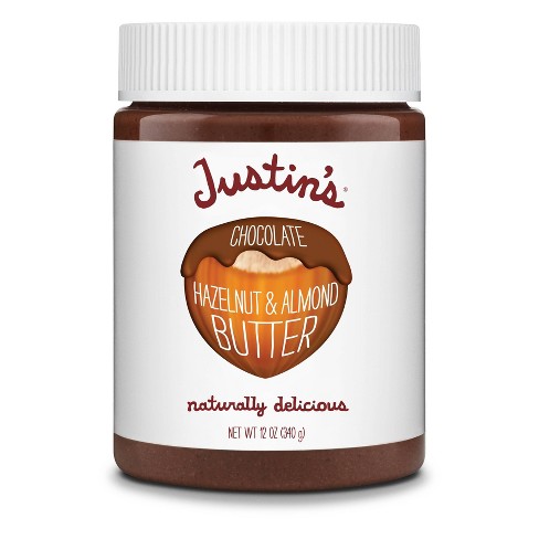 Justin's Justin's Vanilla Almond Butter, Gluten-free, Non-GMO, Vegan,  Sustainably Sourced, 16 Ounce Jar