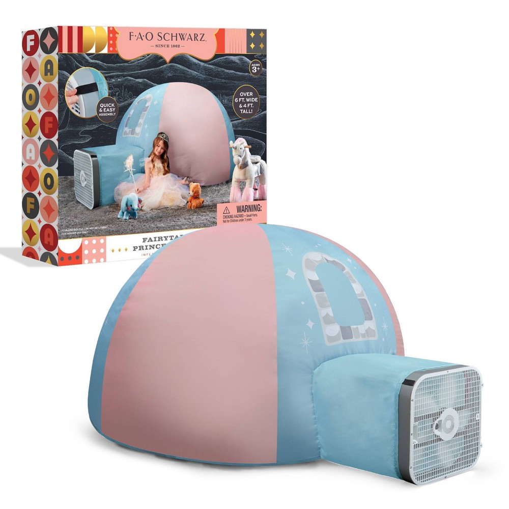 Photos - Playhouse / Play Tent FAO Schwarz Inflatable Dome Princess Toy Tent