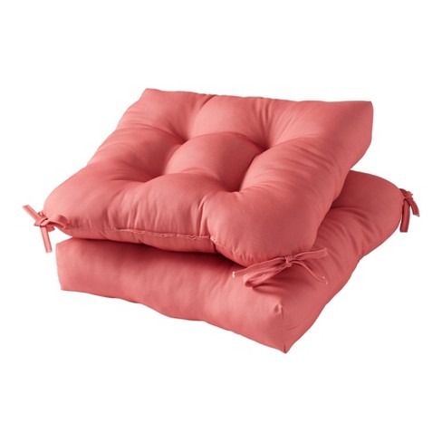 Pink patio outlet chair cushions