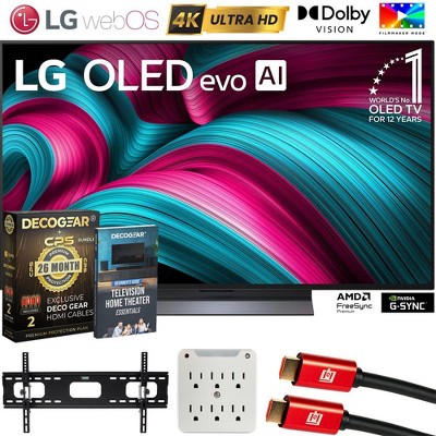 LG 42" C5 Series OLED evo 4K UHD Smart TV (2025) w/ Extended Protection Plan