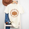 Simply Sage Market Grateful Thankful Blessed Circle Short Sleeve Tee - 3 of 4