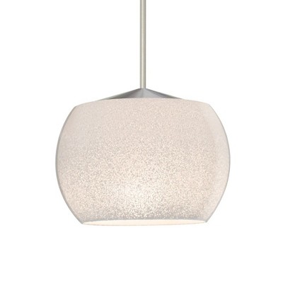 Besa Lighting Keno 1 - Light Pendant in  Satin Nickel