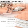 Nasitip Futon Mattress, Japanese Floor Mattress Floor Mat, Foldable Tatami Mattress Roll Up Floor Bed Mattress for House Guest Camping Dorm - 2 of 4