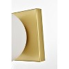 Elegant Lighting Jaylin 2 light Chrome and frosted white Bath Sconce - 4 of 4