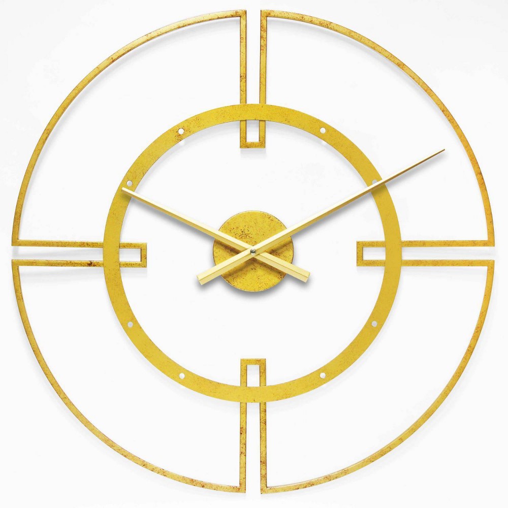 Photos - Wall Clock 24" Cosmo  Gold - Infinity Instruments