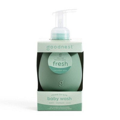 Goodnest 3-in-1 Wash, Shampoo and Soak - Fresh Cucumber Aloe - 12oz