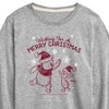 Boys' - Winnie the Pooh - Pooh & Piglet Wishing for a Merry Christmas Long Sleeve Graphic T-Shirt - 2 of 4