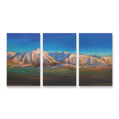Trademark Fine Art Svetlana Orinko Torellese Range I 3 Piece Panel Set Art