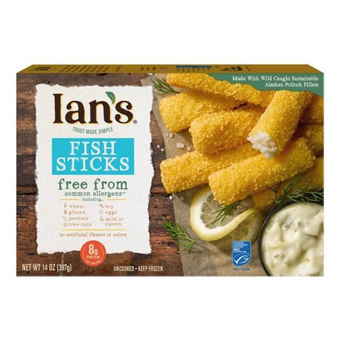 Ian's Gluten Free Frozen Fish Sticks Family Pack - 14oz - image 1 of 4