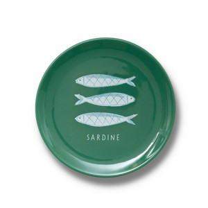 Sardine Ceramic Appetizer Plates - Bullseye's Playground™ - 1 of 3