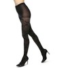 Memoi Exquisite Glam Baroque Opaque Tights - image 4 of 4