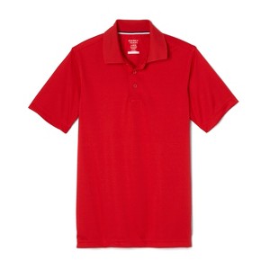 French Toast School Uniform Boys Short Sleeve Performance Polo - 1 of 3
