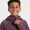 Boys' Siro Ponte Full Zip Hoodie Sweatshirt - All In Motion™ - 3 of 3