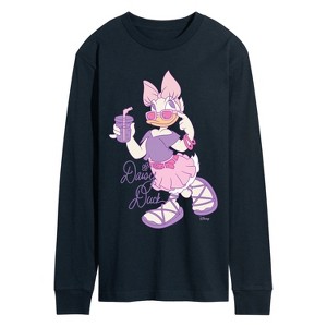 Men's - Disney - Daisy Cool Street Clothes Long Sleeve Graphic T-Shirt - 1 of 3