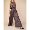 Women's Reese Pleats Pants W/ Elastic Waist - Nyland - 4 of 4