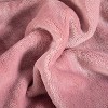 Aoibox Cozy Lightweight Thick Flannel Fleece Throw Blanket for All Seasons, Perfect for Women, Men and Kids in Pink - 4 of 4