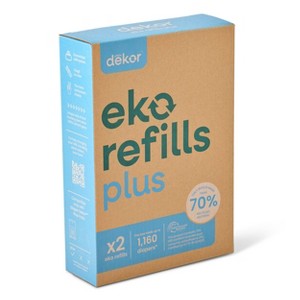 Diaper Dekor Eko Plus Diaper Pail Refill - 2pk - 1 of 4