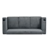 NicBex Modern 3-Seat Sofa Large Couch for Living Room,Bedroom,Comfy Tufted Upholstered Lounge Settee Sofa with Deep Cushions - 4 of 4