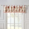 Wheatly Farmhouse Gingham Tab Top Valance 84" x 19" by Greenland Home Fashion - 2 of 4