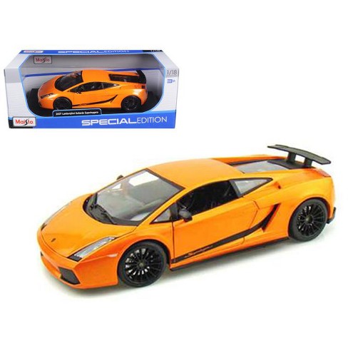 2007 Lamborghini Gallardo Superleggera Orange 1/18 Diecast Model Car By  Maisto : Target