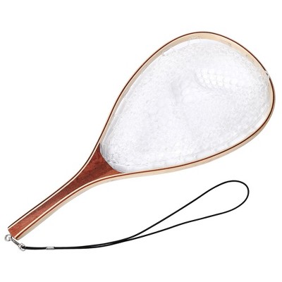 Garvee Fly Fishing Landing Net Trout Fishing Net with Wooden Handle Frame