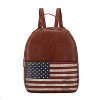 MKF Collection Briella Vegan Leather Women’s FLAG Backpack by Mia K - 2 of 4